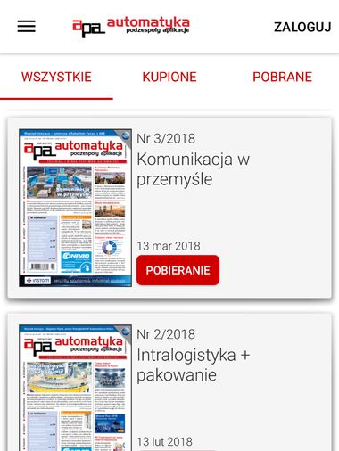 Automatyka, Podzespoły, Aplikacje (APA)